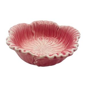 Royal Albert Country Rose Flower Trinket Bowl Dish Ceramic Ruffled Small 5"